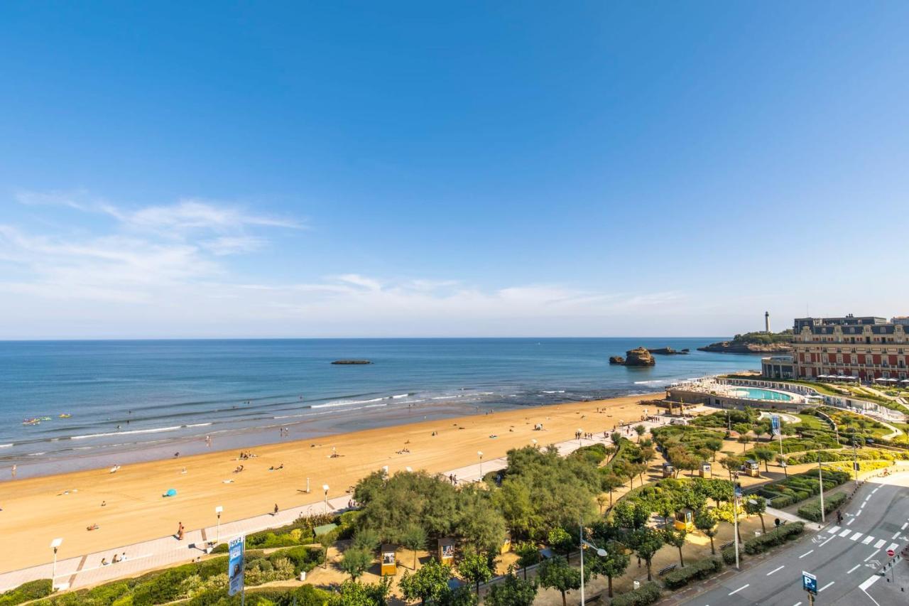 ביאריץ Nouvelle Vague Modern Ocean View Studio W Balcony - Swimming Pool מראה חיצוני תמונה