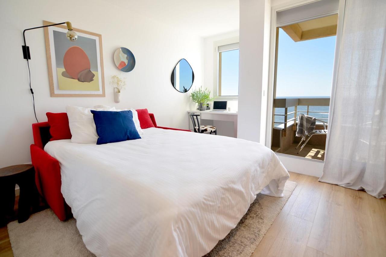 ביאריץ Nouvelle Vague Modern Ocean View Studio W Balcony - Swimming Pool מראה חיצוני תמונה